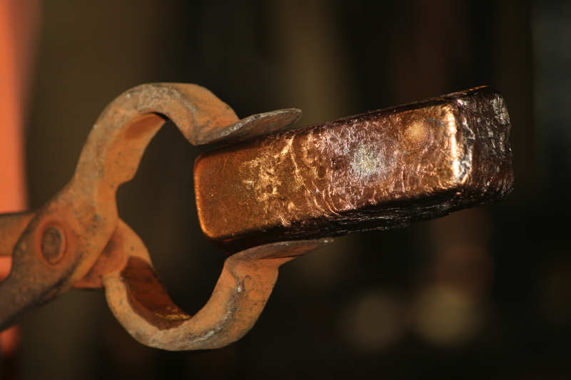 Hot Gold Bar Just Poured