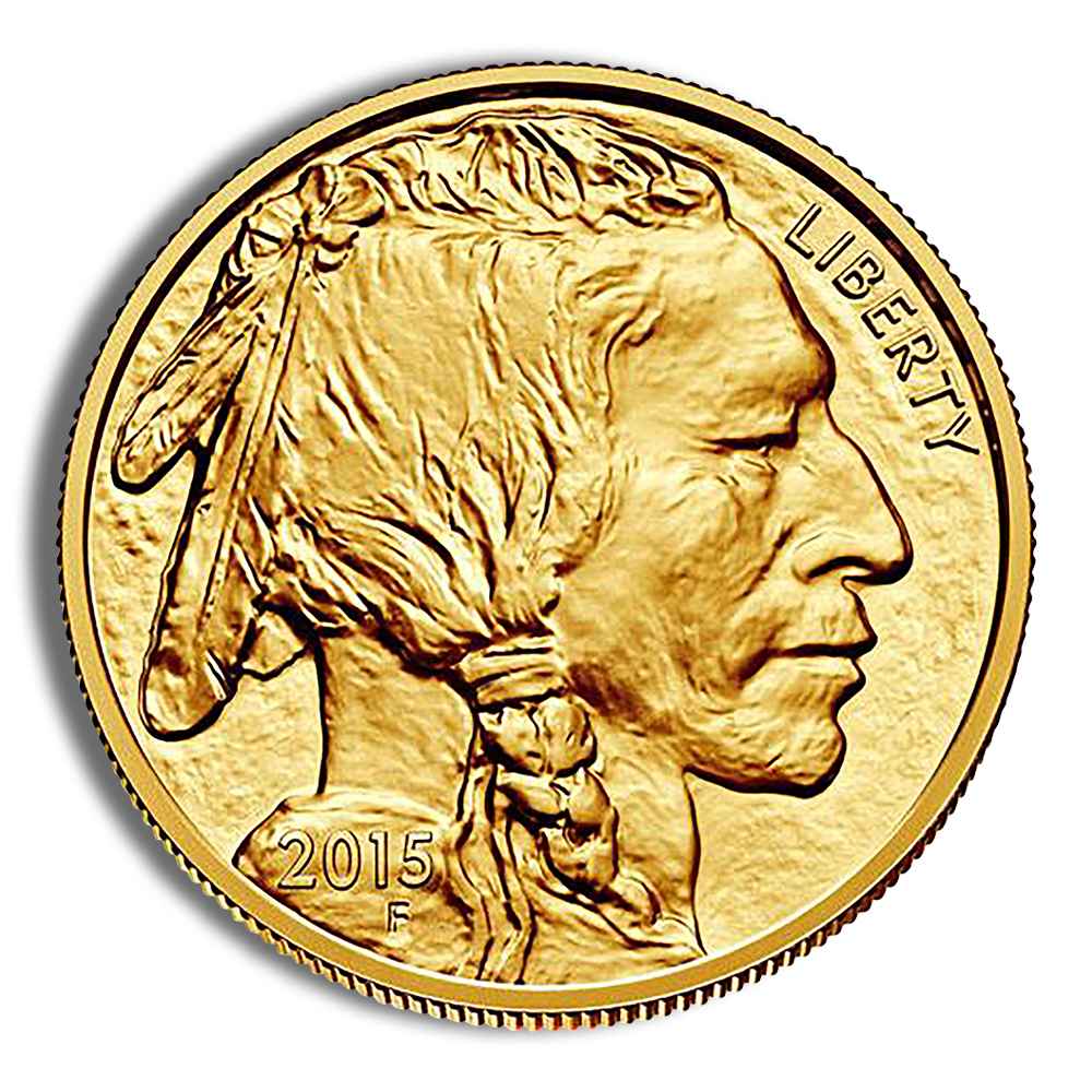 2015-W 1 Oz Proof Gold American Buffalo - BU (with Box and COA)