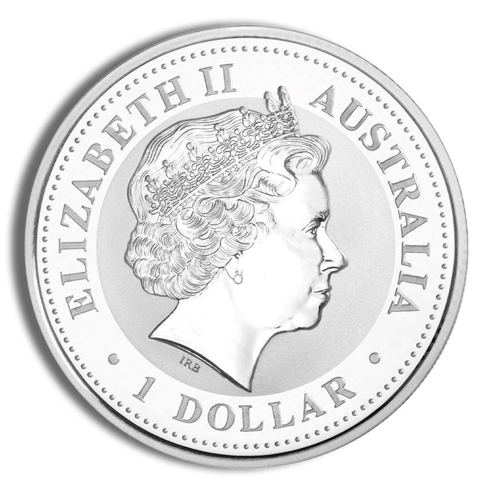 2008 1 Oz Australia Silver Lunar Mouse (Series II) - BU
